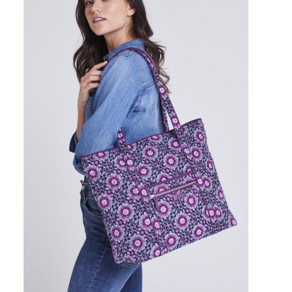 SOLD Iconic Vera Bradley Tote Bag-cross posted - Picture 6 of 6